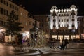 White Night in Bratislava, Slovakia 2021