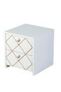 White nightstand