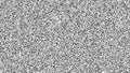 White noise texture. Static interference grunge vector background. TV screen no signal. Royalty Free Stock Photo