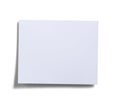 White note pad