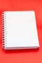 White notebook