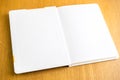 White notebook