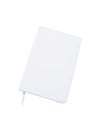 White notepad, empty new clear notebook