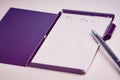 White notepad with the English words: to do Royalty Free Stock Photo