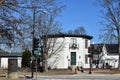 White Octagon Shaped House in Decorah, Iowa