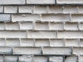 White old bricks wall texture Royalty Free Stock Photo