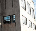 White old factory in Kaunas Royalty Free Stock Photo