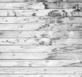 White old wood vintage plank floor or wall surface Royalty Free Stock Photo