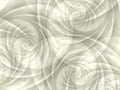 White Opaque Swirls Spirals Royalty Free Stock Photo