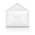 White open envelope Royalty Free Stock Photo