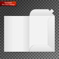 White open folder Royalty Free Stock Photo