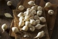 White Organic Pearl Onions Royalty Free Stock Photo