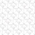 White origami seamless background