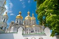 White orthodox cathedral in Ukraine Royalty Free Stock Photo