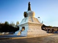 White pagoda Royalty Free Stock Photo