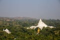 White Pagoda Hsinbyume Paya Temple, Mandalay, Myanmar