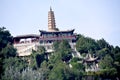 White Pagoda Mountain at Lanzhou, China