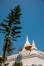 White pagoda at Nan city