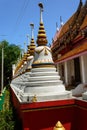 White pagoda at Thailand Temple