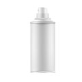 White Paint Aerosol Spray Metal Bottle Can, Graffiti, Deodorant, Household Chemicals, Poison.