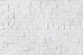 White Painted Beautiful Brick Wall