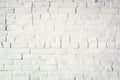 White Painted Beautiful Brick Wall