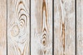 White painted boards with natural brown pattern wooden texture plank background Royalty Free Stock Photo