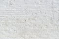 White painted brick wall. background, texture. Royalty Free Stock Photo