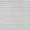 White painted brick wall fragment Royalty Free Stock Photo