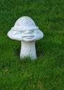 Army mushroom garden gnome Royalty Free Stock Photo