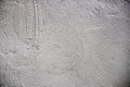 White painted texture photo. White plaster brushed texture. Grungy concrete wall closeup