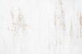 White painted wood texture seamless rusty grunge background, Scratched white paint on planks of wood wall Royalty Free Stock Photo