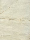 White painting old scratched canas fabric