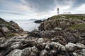 White paited lighthouse, Fanad Head, Ireland