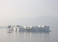White Palace in Udaipur Lake, Rajastan. India, 2012, January ,4th Royalty Free Stock Photo