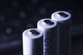 White Panasonic Double A Rechargeable Batteries