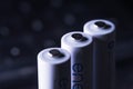 White Panasonic Double A Rechargeable Batteries