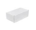 White paper box Royalty Free Stock Photo