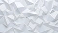 White paper geometric pattern, abstract background template for website Royalty Free Stock Photo