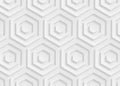 White paper geometric pattern, abstract background template for website, banner, business card, invitation Royalty Free Stock Photo