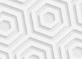 White paper geometric pattern, abstract background template for website, banner, business card, invitation Royalty Free Stock Photo