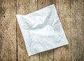 White paper napkin Royalty Free Stock Photo