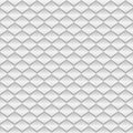 White paper rhombus seamless pattern Royalty Free Stock Photo