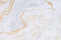 White paper sheet texture background. Flowing colors. Golden and silver fluid color pattern
