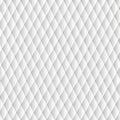 White Paper Texture Background, Rhombus Pattern Design Royalty Free Stock Photo