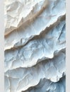 white paper texture, creased paper background, in the style of minimalist illustrator, unapologetic grit, sketchfab Royalty Free Stock Photo