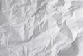 White paper texture. Crumpled paper background Royalty Free Stock Photo