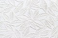 White paper texture leaves shape for background
