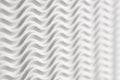 White Paper textured Background - Wave stripes horizontal with unsharpness and space for text