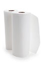 White paper towel roll Royalty Free Stock Photo